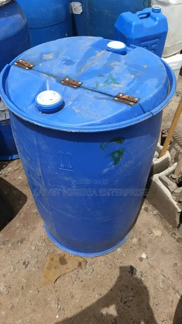 Empty Plastic Drum