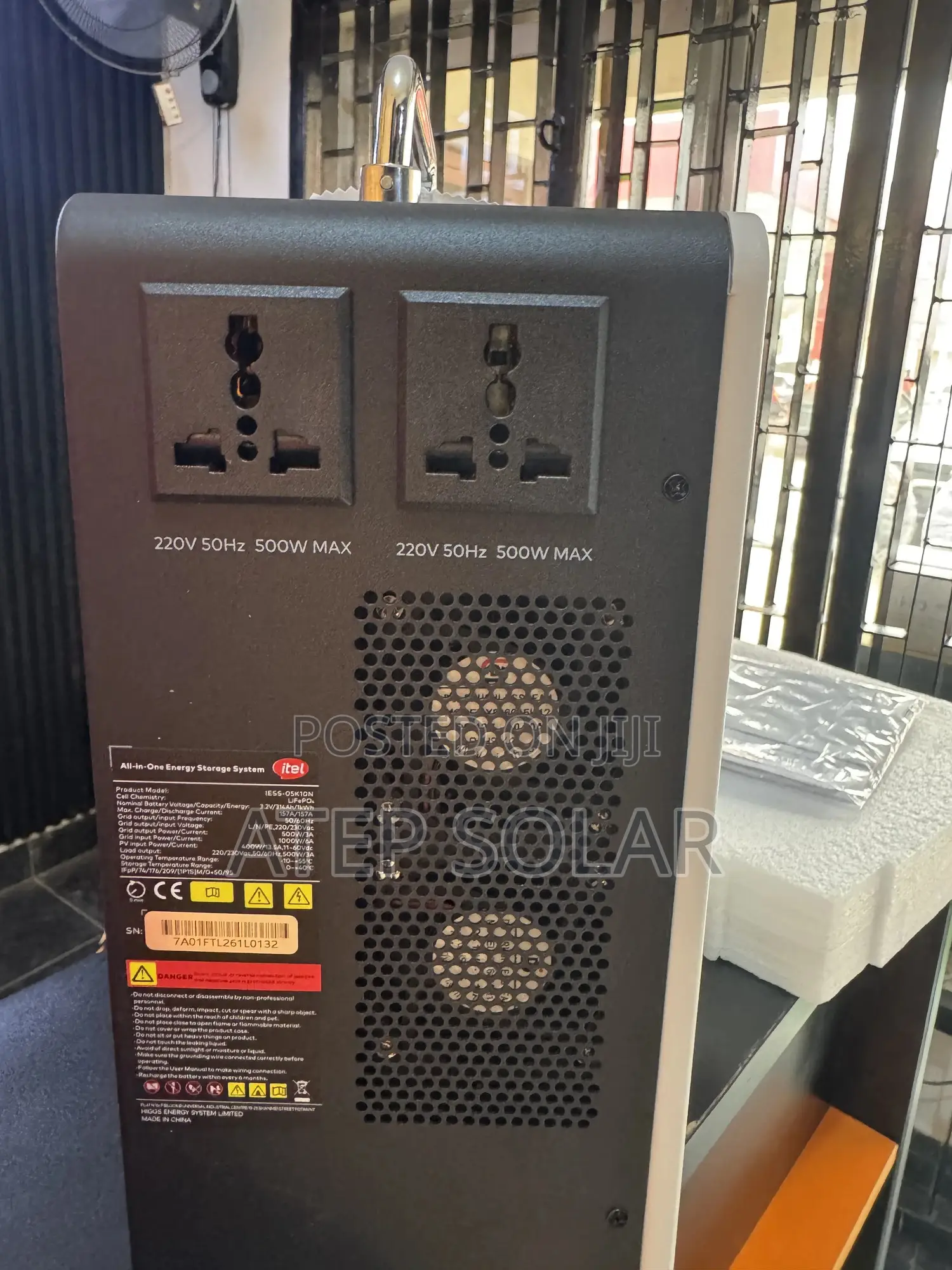 Itel Power Tank Solar Generator (Promo)