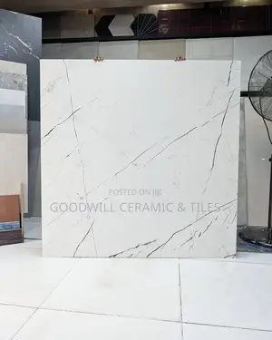 Sahara White Glossy Porcelain 60x60cm