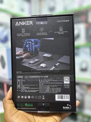 Anker Prime 6 Ports 200w Supercharged Gan Desktop Charging Station