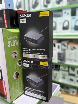 Anker Prime 6 Ports 200w Supercharged Gan Desktop Charging Station