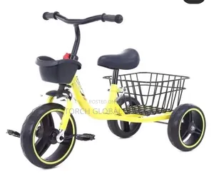 Pedal-Powered Toddler Tricycle Designed for Children