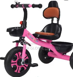 Pink Children's Tricycle,