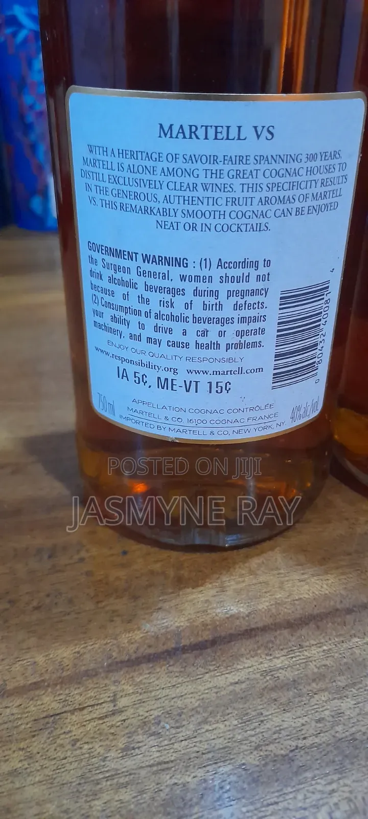 Martel Cognac Vs