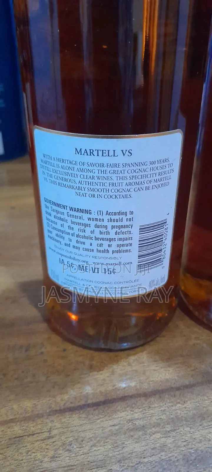 Martel Cognac Vs