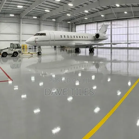 Aircraft Hangar Epoxy Floor