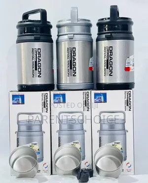 Dragon Stainless Steel Hot and Cold Food Flask- 1000ml / 1400ml/2000ml