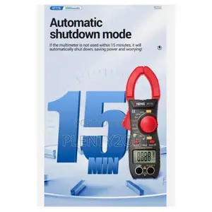 Aneng St170 Backlight Digital Clamp Meter Multimeter Ac/Dc Voltage Cur