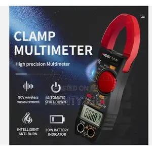 Aneng St170 Backlight Digital Clamp Meter Multimeter Ac/Dc Voltage Cur