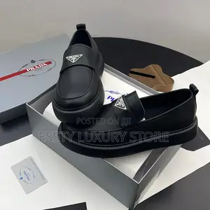 Quality Luxury Prada Laceless Sneakers