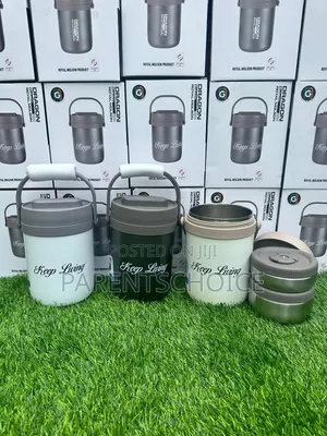 Dragon 24hrs Hot and Cold Insulated Double Wall Food Flask - 2.2ltrs