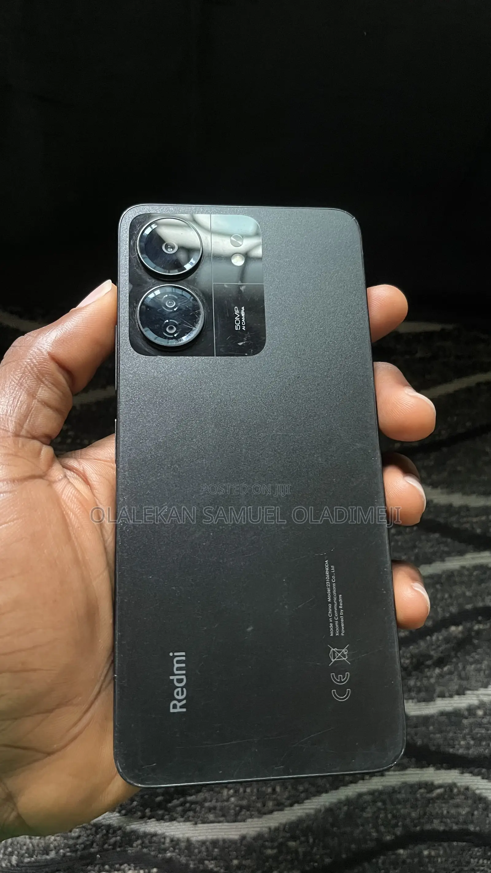 Xiaomi Redmi 13C 256 GB Black Neatly Used Midnight Black “6.74” Redmi 13C, 8GB RAM, 256GB i