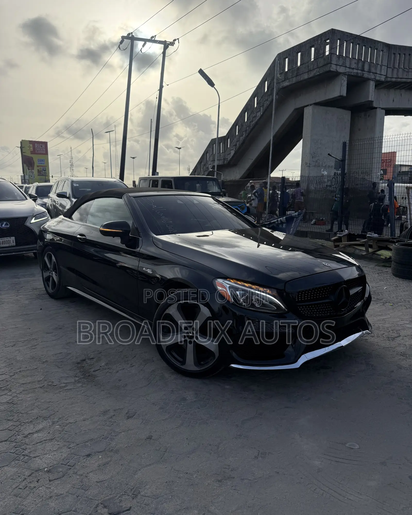 Mercedes-Benz C-Class C 43 4MATIC AMG (C205) 2017 Black