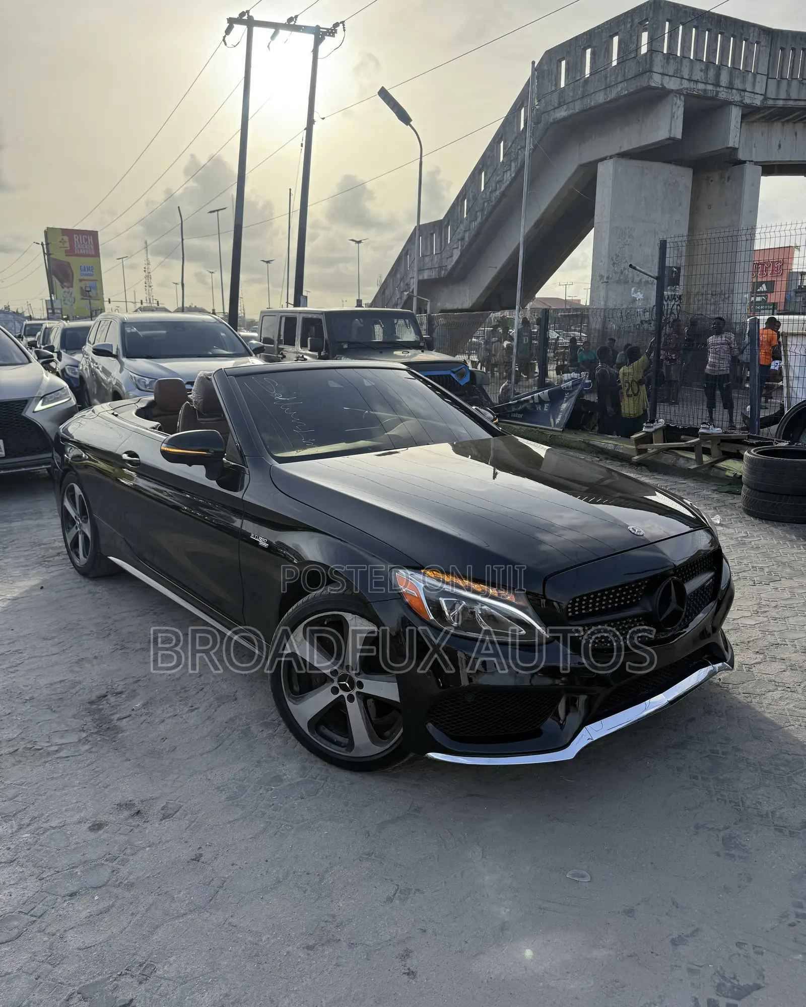 Mercedes-Benz C-Class C 43 4MATIC AMG (C205) 2017 Black