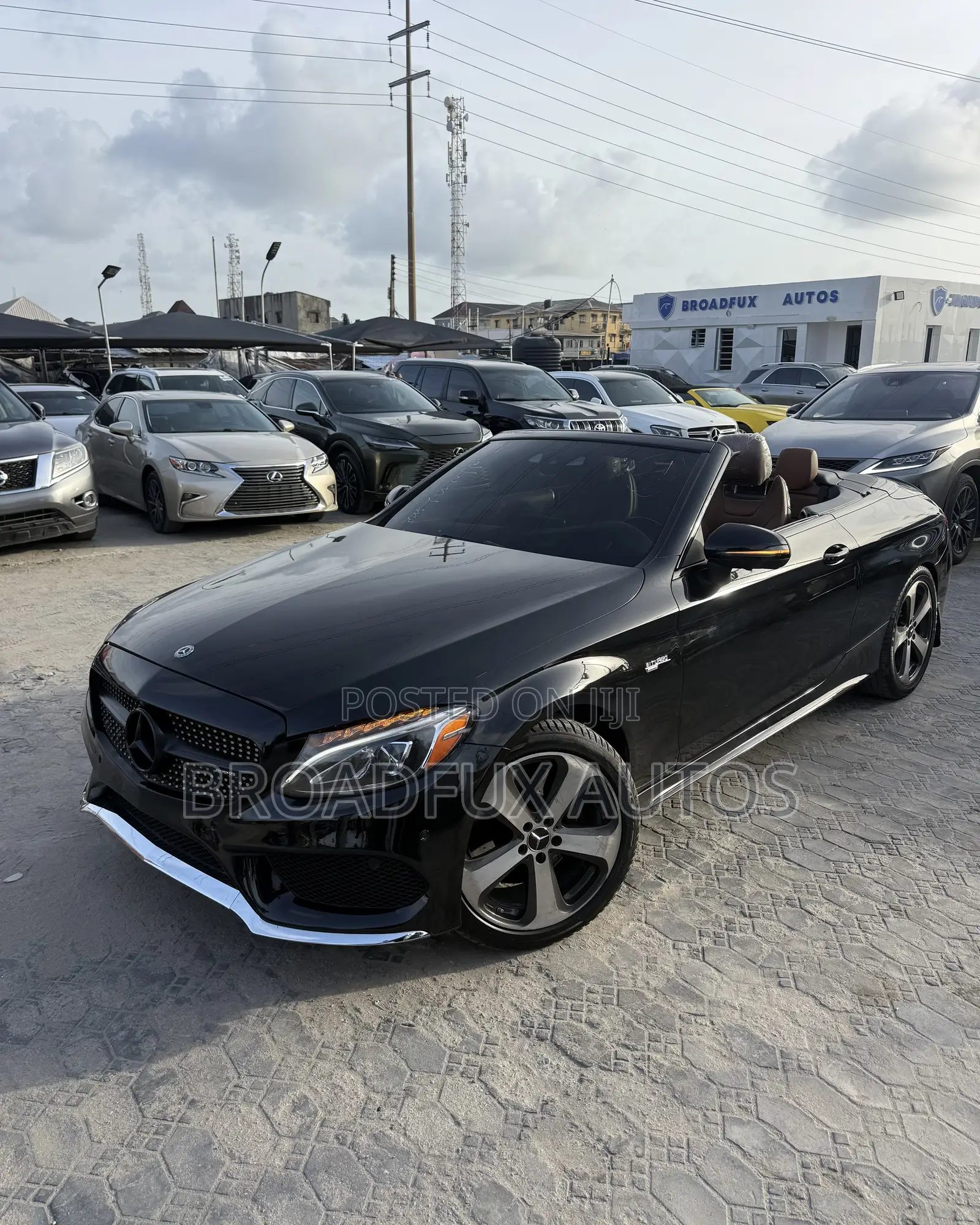 Mercedes-Benz C-Class C 43 4MATIC AMG (C205) 2017 Black