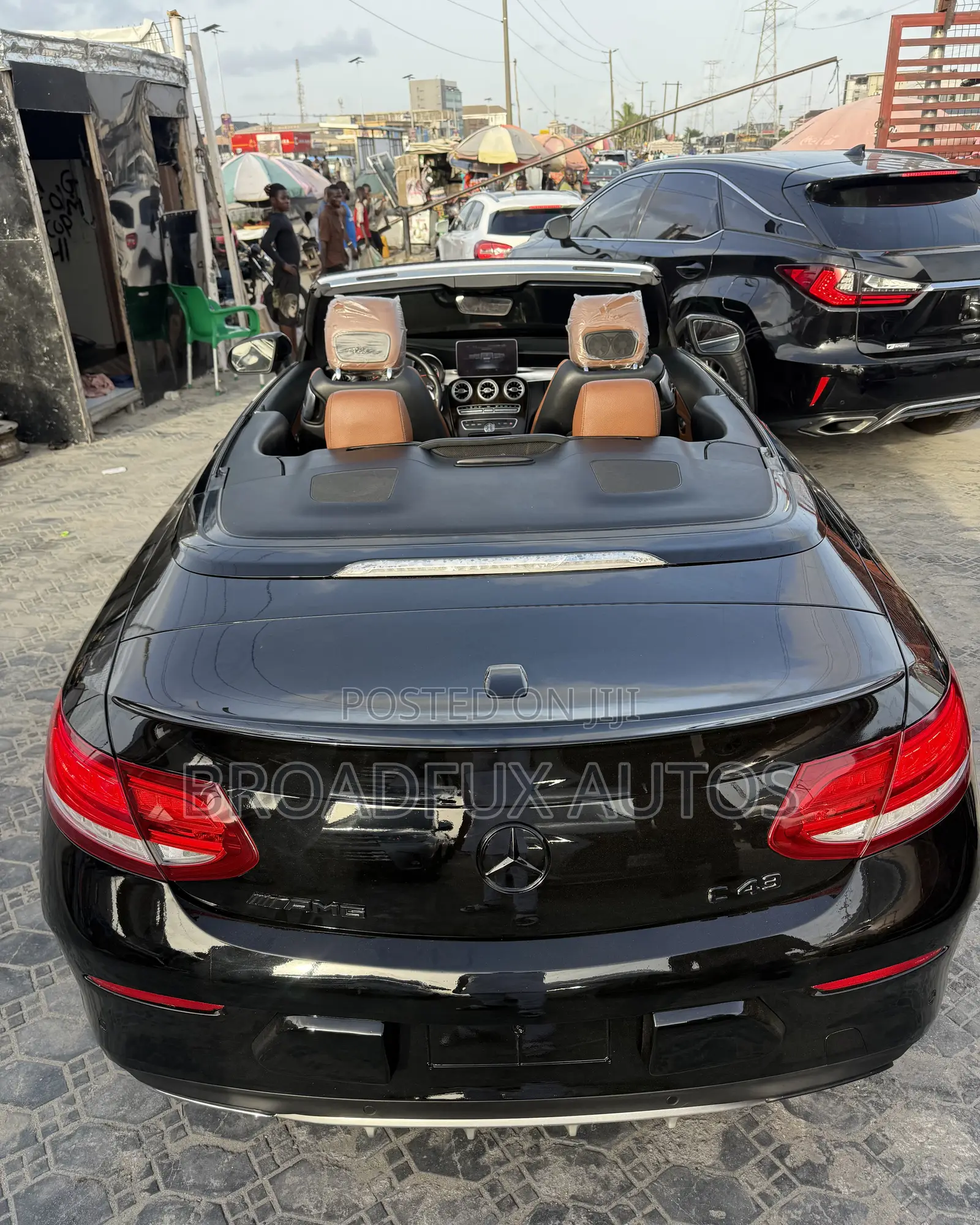 Mercedes-Benz C-Class C 43 4MATIC AMG (C205) 2017 Black