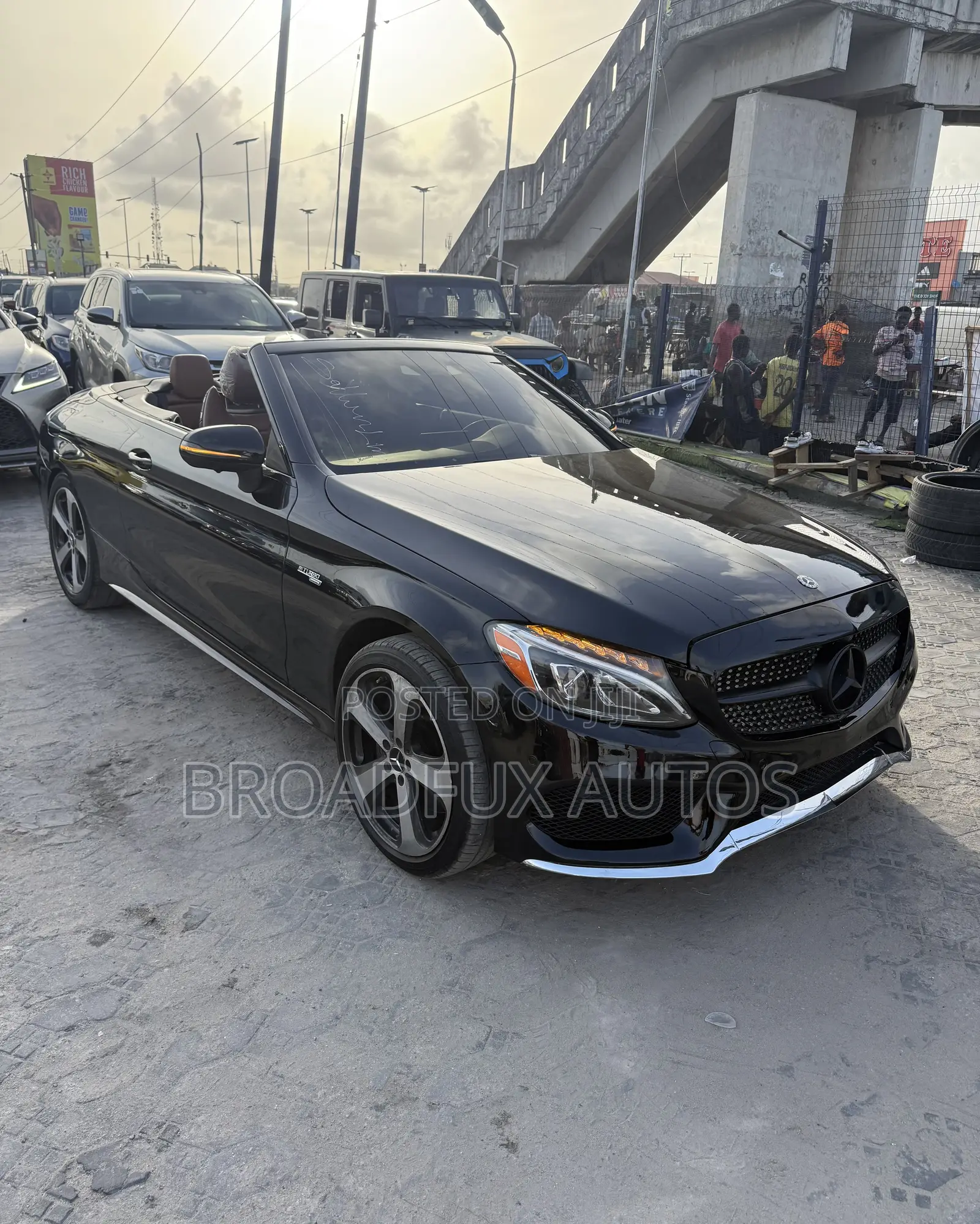 Mercedes-Benz C-Class C 43 4MATIC AMG (C205) 2017 Black