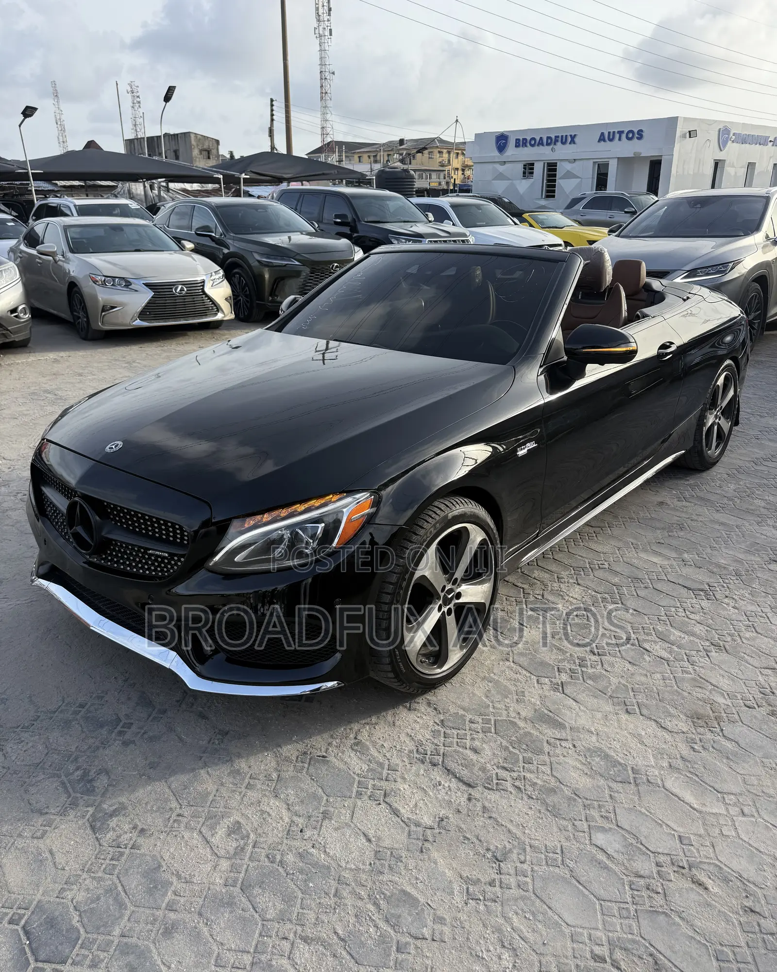 Mercedes-Benz C-Class C 43 4MATIC AMG (C205) 2017 Black
