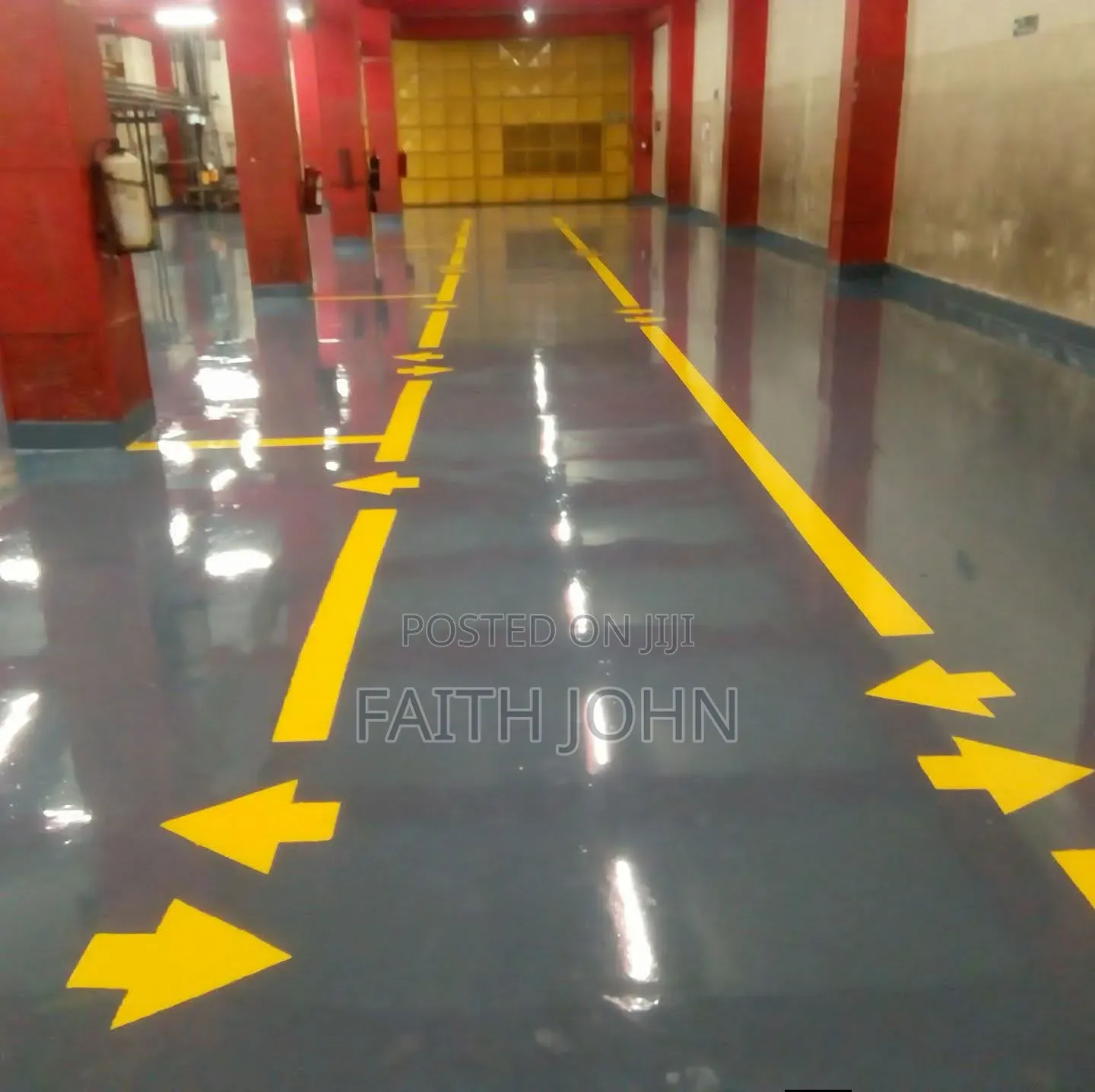 Heavy Machinery Industrial Epoxy Flooring