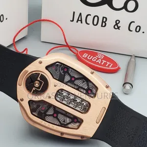 Jacob Co Rubber Strap Watch