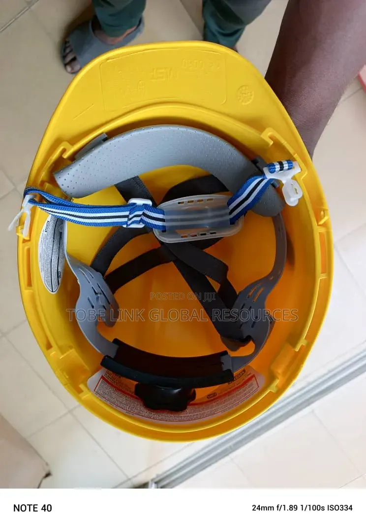 Workplace Head Protection Against Falling Objects or Debris.