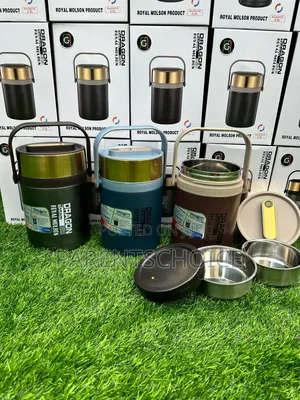 Dragon 2l Vacuum Insulated Food Flask 24hrs Hot - 2000ml