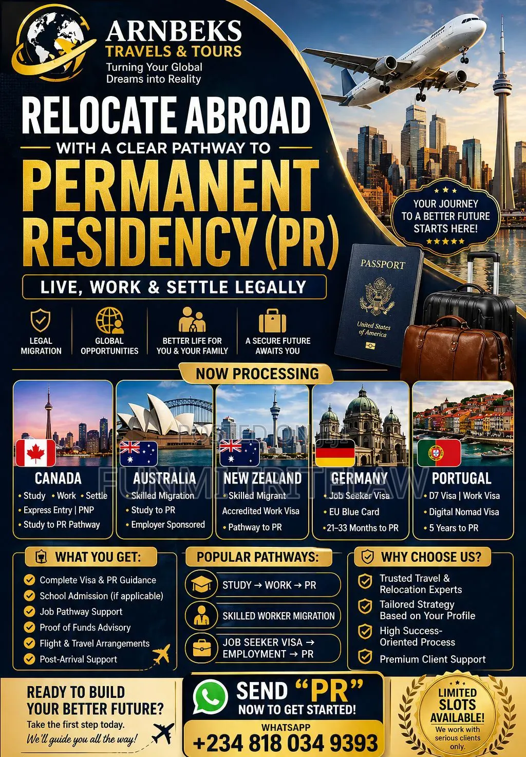 Relocating With a Pr Pathway