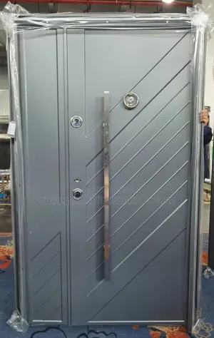 4ft Gray Turkish Style Modern Steel Security Door