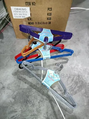 10pcs Coloured Cloth Hanger