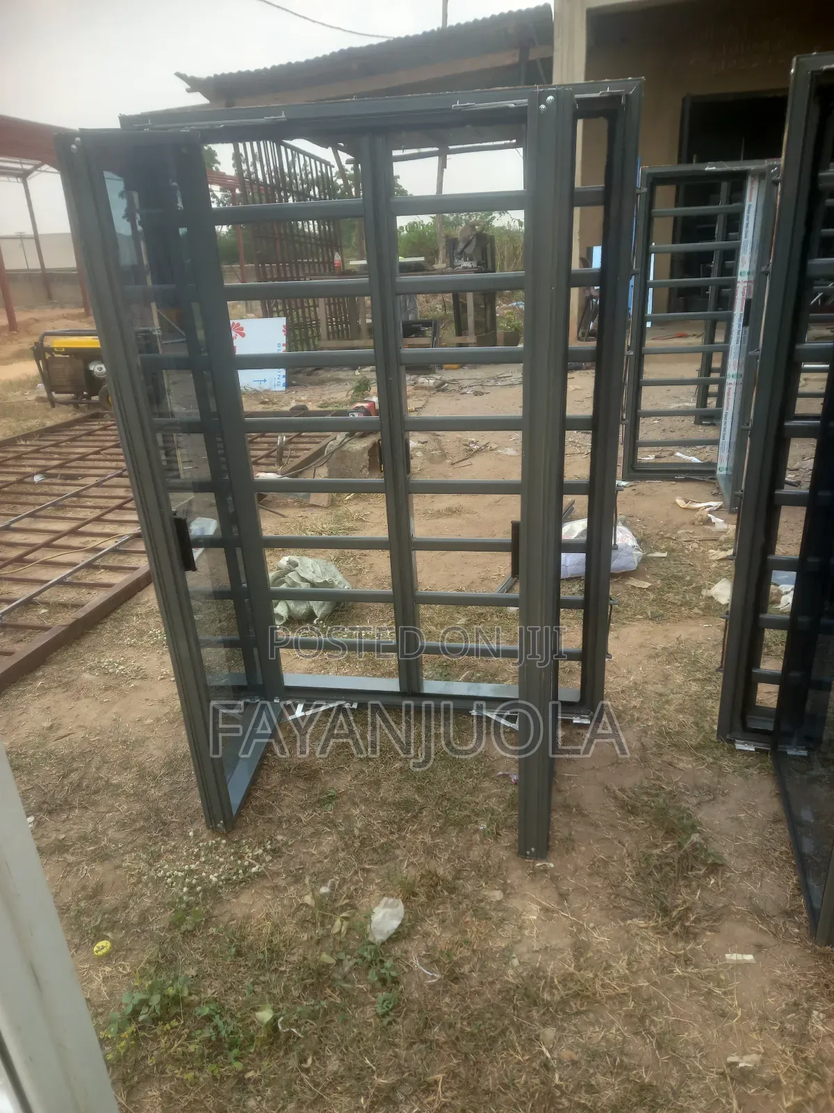 Framlesss Windows With Burglary and Net