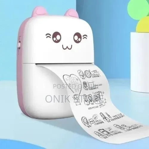 Mini Bluetooth Thermal Printer - Inkless Portable Pocket Printer