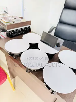 7inch Touchscreen Amplifier and 6 Woofer Frameless Ceiling Speaker