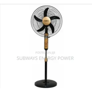 Itec 18" Rechargeable Solar Fan