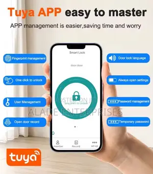 Handle Digital Card Key Fully Automatic Smart Door Lock