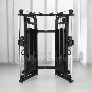 Commercial Smith Machine With Cable Cross