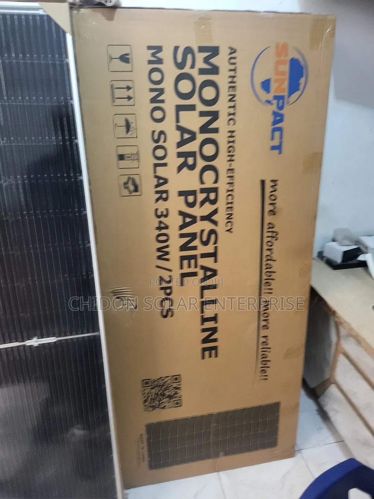 340w Sunpack Mono Solar Panel
