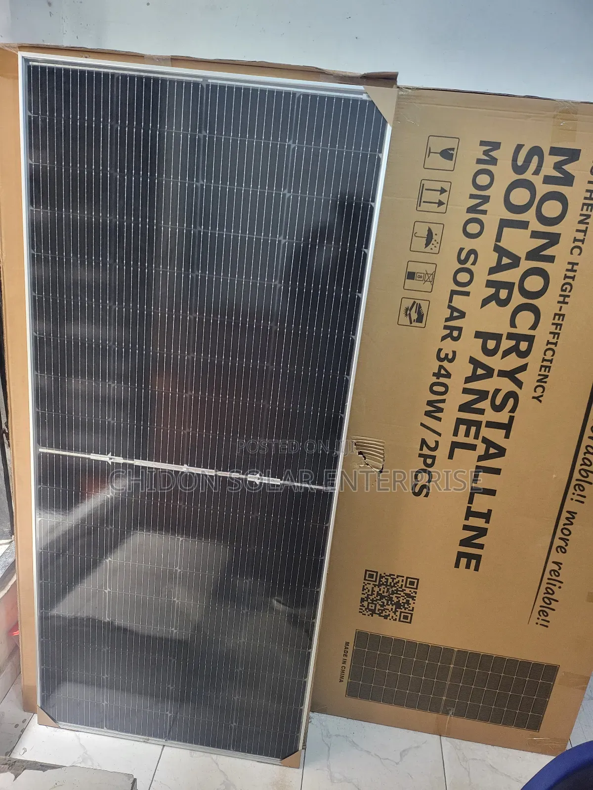 340w Sunpack Mono Solar Panel