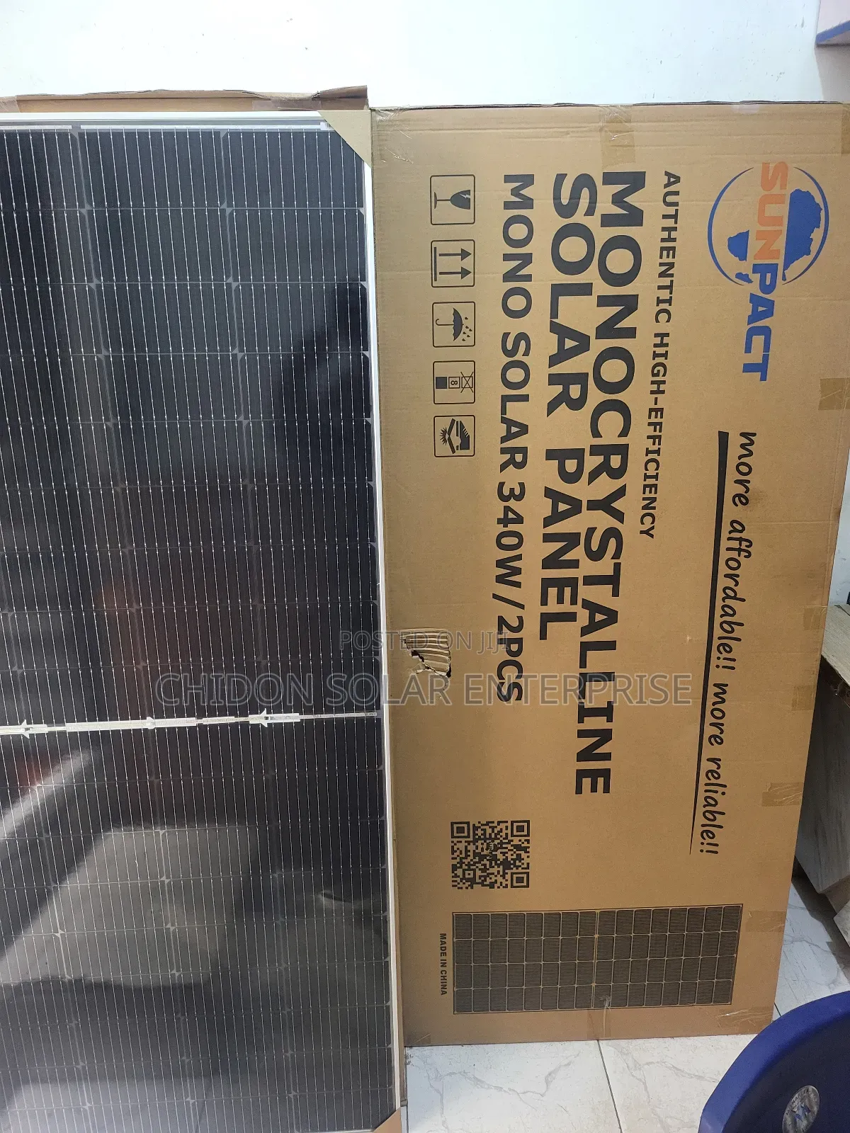 340w Sunpack Mono Solar Panel