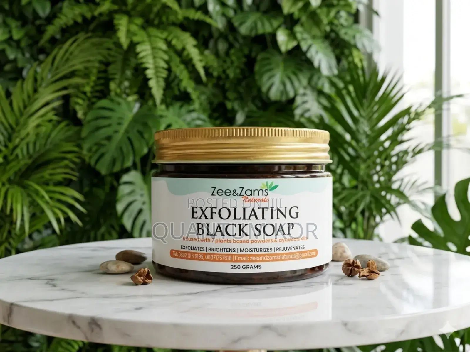 Exfoliating Black Soap
