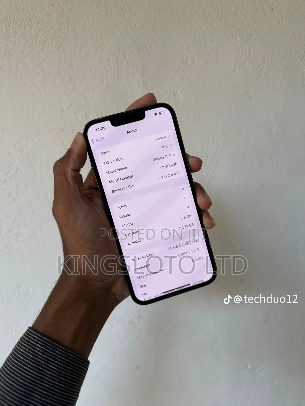 New Apple iPhone 13 Pro 256 GB Silver