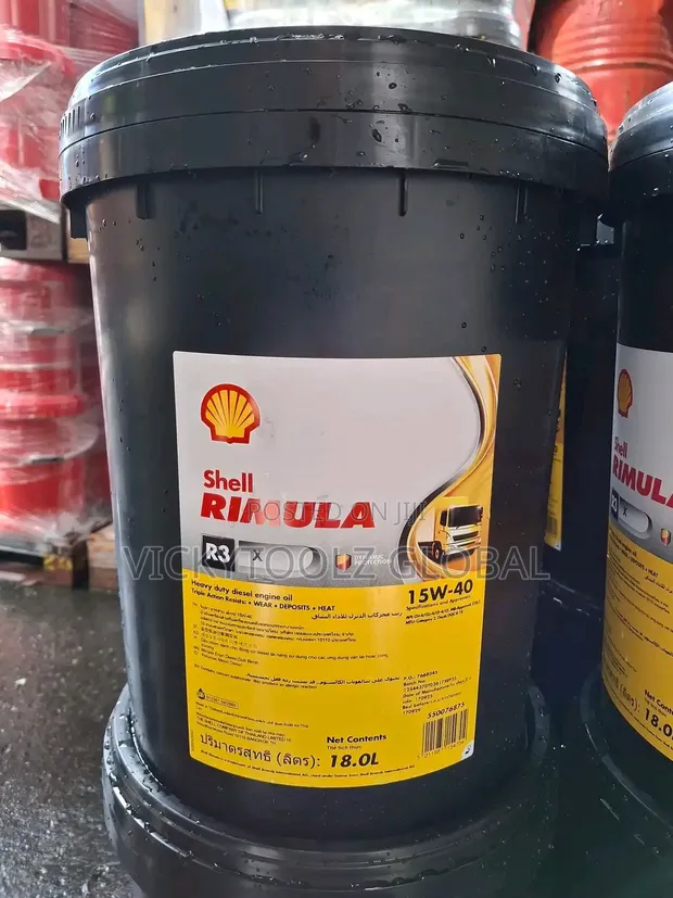 Shell Rimula R3 X 15w-40 Diesel Engine Oil Sae 40 - VICKYTOOLZ