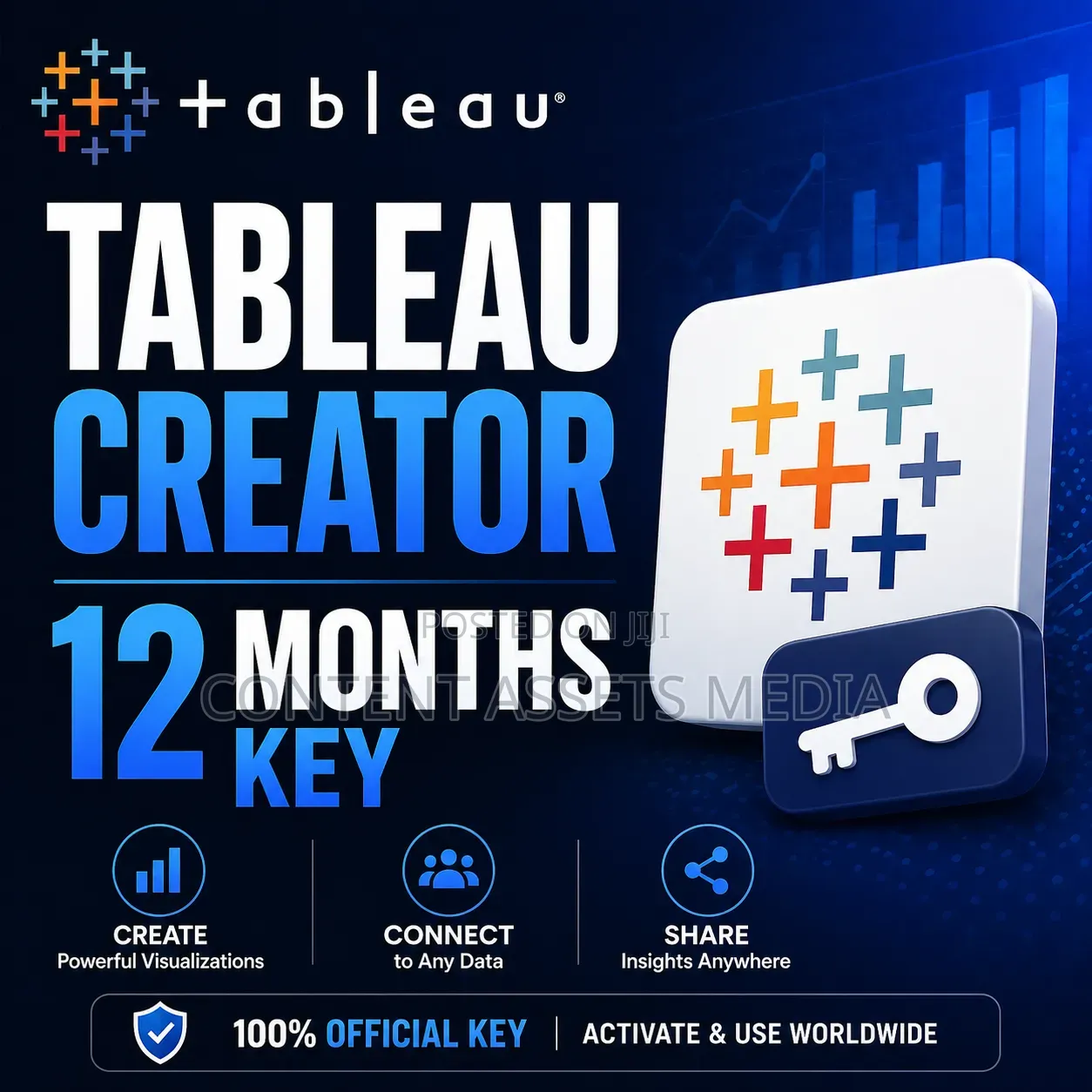 Tableau Creator Plan Activation Key (12 Months)