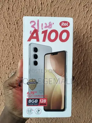 New Itel A100 128 GB Gold