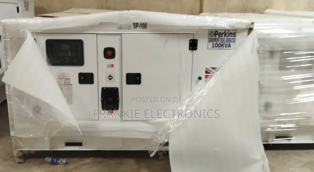 Original England 100kva Soundproof Generator