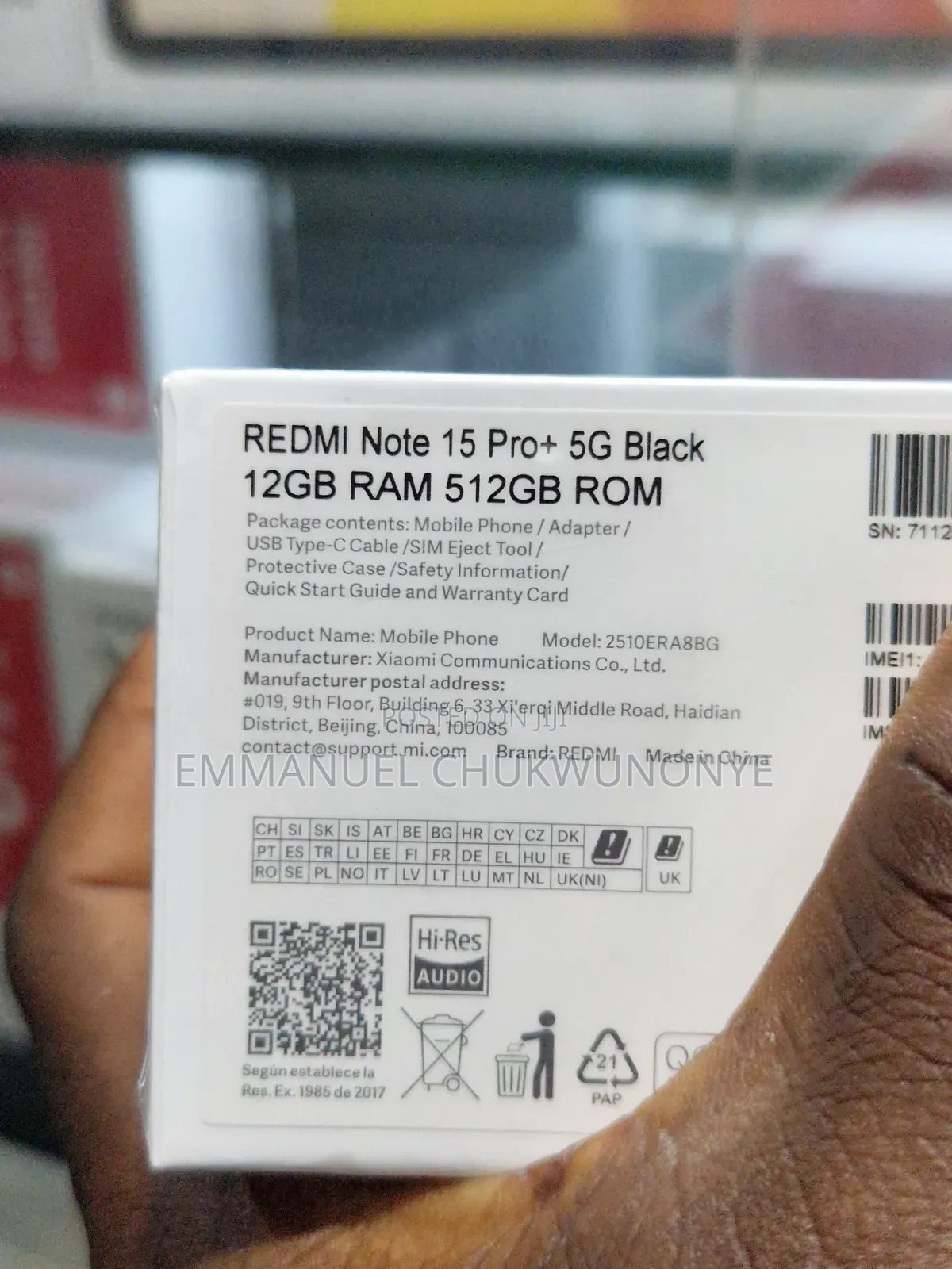 New Xiaomi Redmi Note 15 Pro+ 512 GB Bronze
