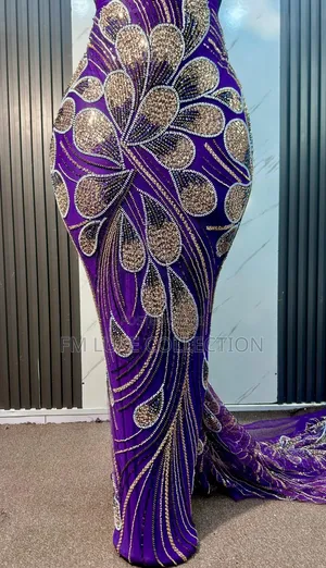 Luxury Hand Beaded Lace