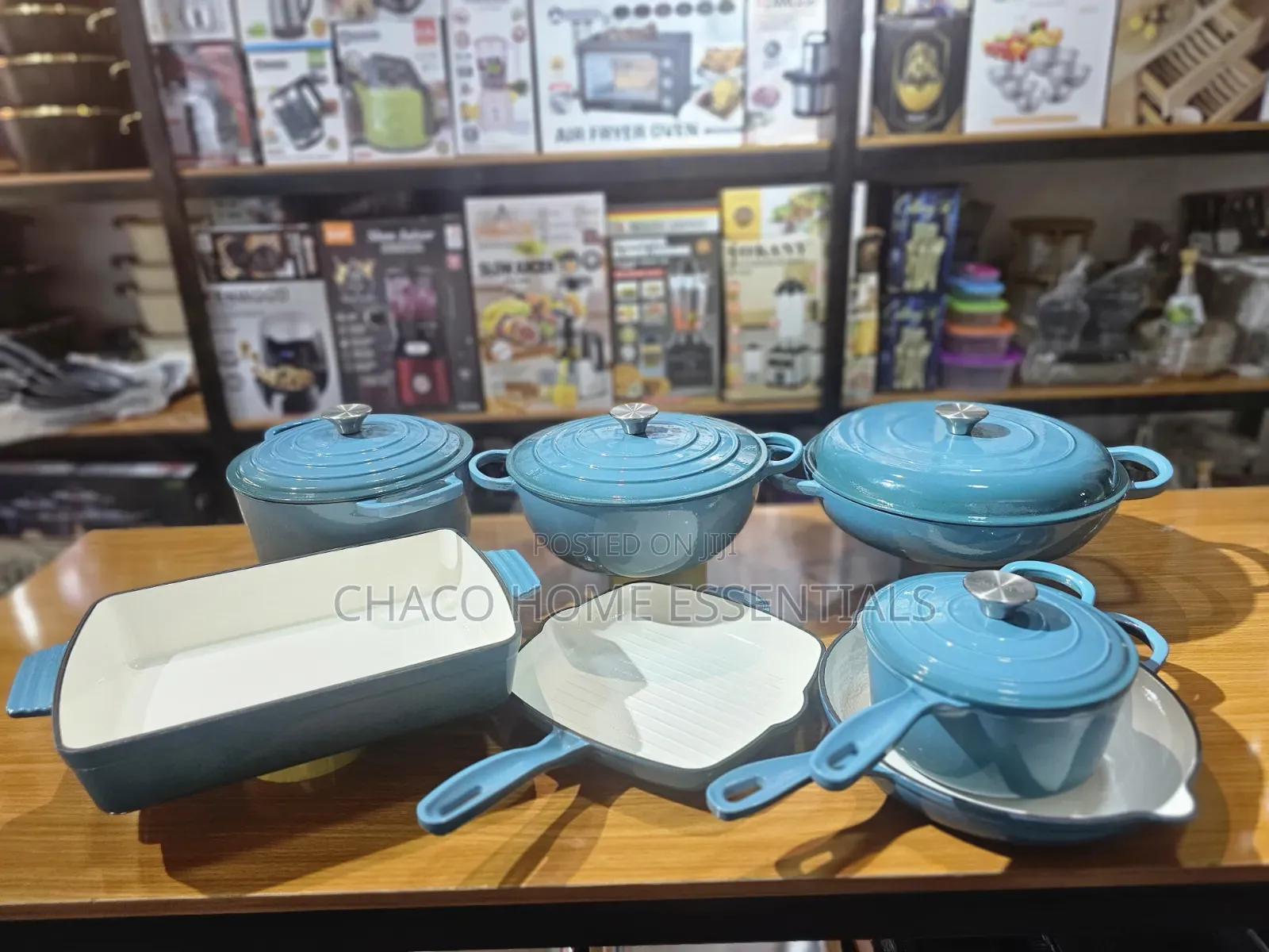 7-Piece Cast Iron Cookware Set