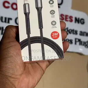 Poolee Type C to iPhone Lightning Braided 30w Fast Charging 2m Cable