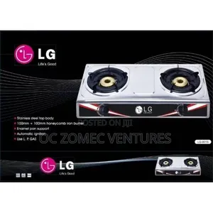LG Table Gas Cooker 2 Burner