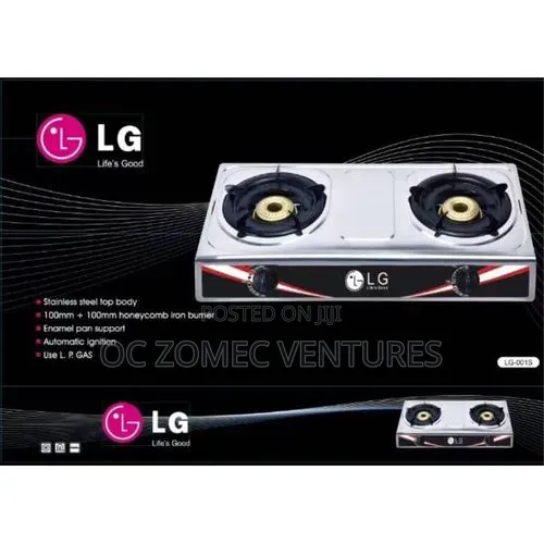 LG Table Gas Cooker 2 Burner